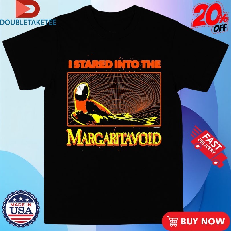 I Stared Into The Margaritavoid Parrot - Adult & Kids T-Shirts, Sweatshirts & Hoodies apparel design preview 1