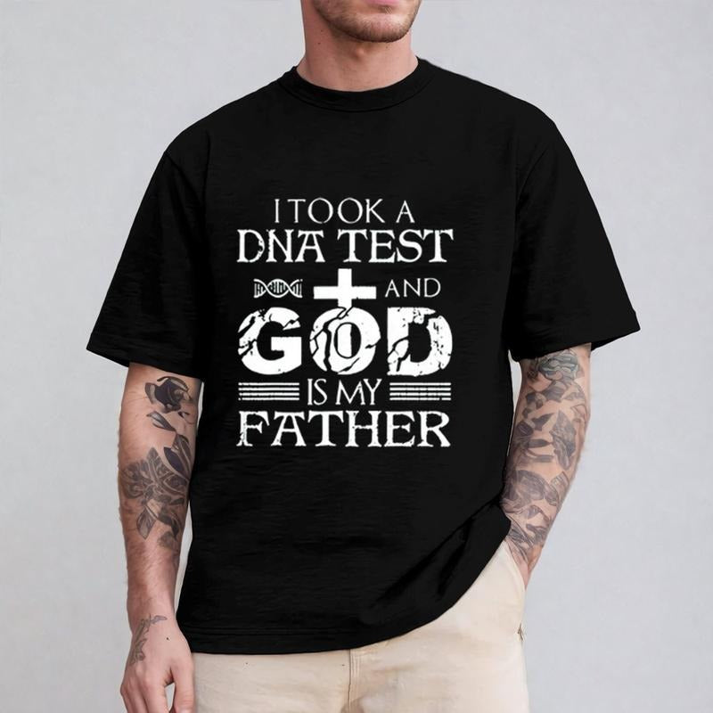 I Took Dna Test God Is My Father Pray Faith Jesus - Adult & Kids T-Shirts, Sweatshirts & Hoodies apparel design preview 1