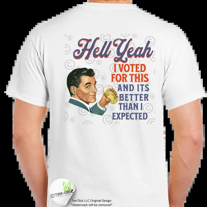 I Voted This Funny Casual - Adult & Kids T-Shirts, Sweatshirts & Hoodies apparel design preview 1