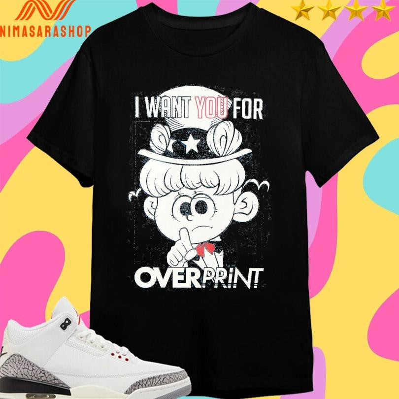 I Want You For Uncle Sam Over Print - Adult & Kids T-Shirts, Sweatshirts & Hoodies apparel design preview 1