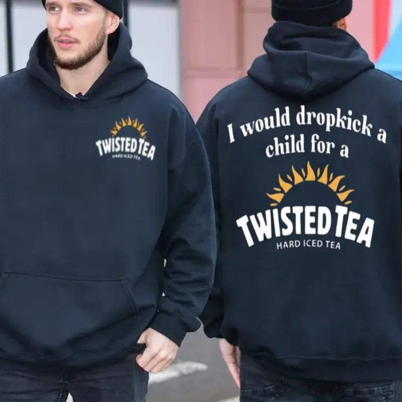 I Would Dropkick Child Twisted Tea Double Side - Adult & Kids T-Shirts, Sweatshirts & Hoodies apparel design preview 1