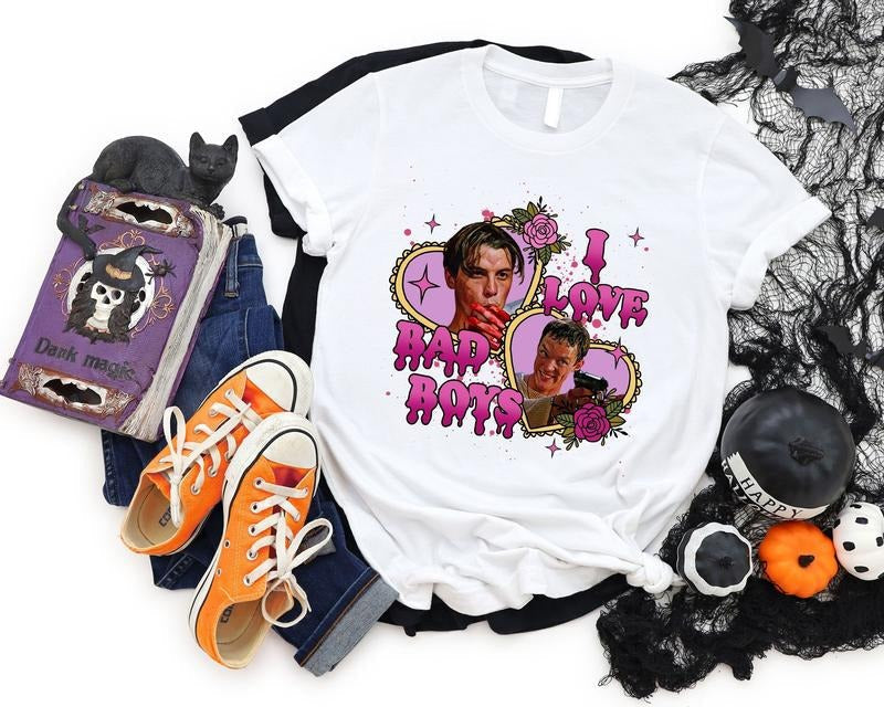 I Love Bad Scream Billy Loomis Stu Macher Favorite - Adult & Kids T-Shirts, Sweatshirts & Hoodies apparel design preview 1