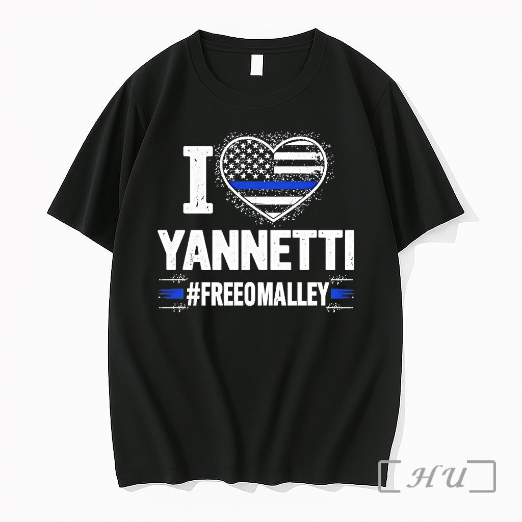 I Love Yannetti Hashtag Free Omalley Sweater Jpg - Adult & Kids T-Shirts, Sweatshirts & Hoodies apparel design preview 1