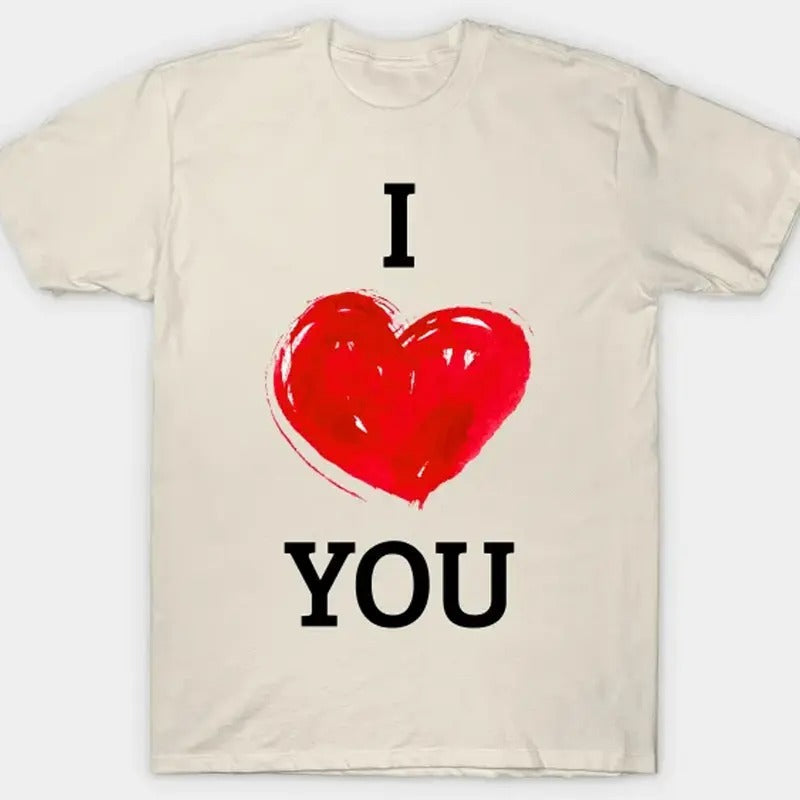 I Love You <3 Heart Cotton - Adult & Kids T-Shirts, Sweatshirts & Hoodies apparel design preview 1
