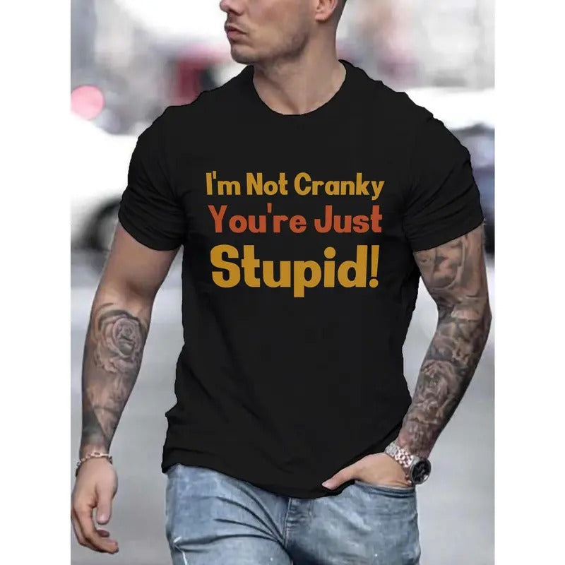 I'M Not Cranky... Print Casual Short Sleeve Summer - Adult & Kids T-Shirts, Sweatshirts & Hoodies apparel design preview 1