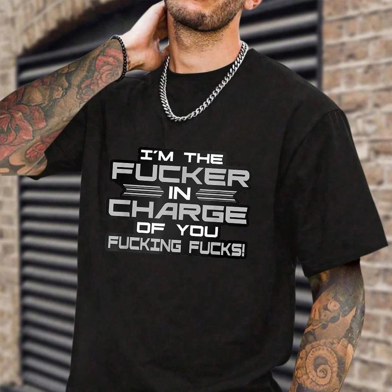 I'M Fucker Charge You Casual Crew Neck Short Sleeve - Adult & Kids T-Shirts, Sweatshirts & Hoodies apparel design preview 1