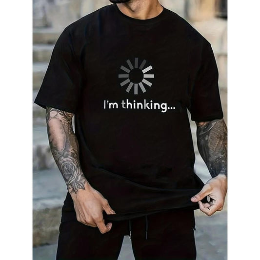 "I'M Thinking" Pattern Print Comfy Chic Summer - Adult & Kids T-Shirts, Sweatshirts & Hoodies apparel design preview 1
