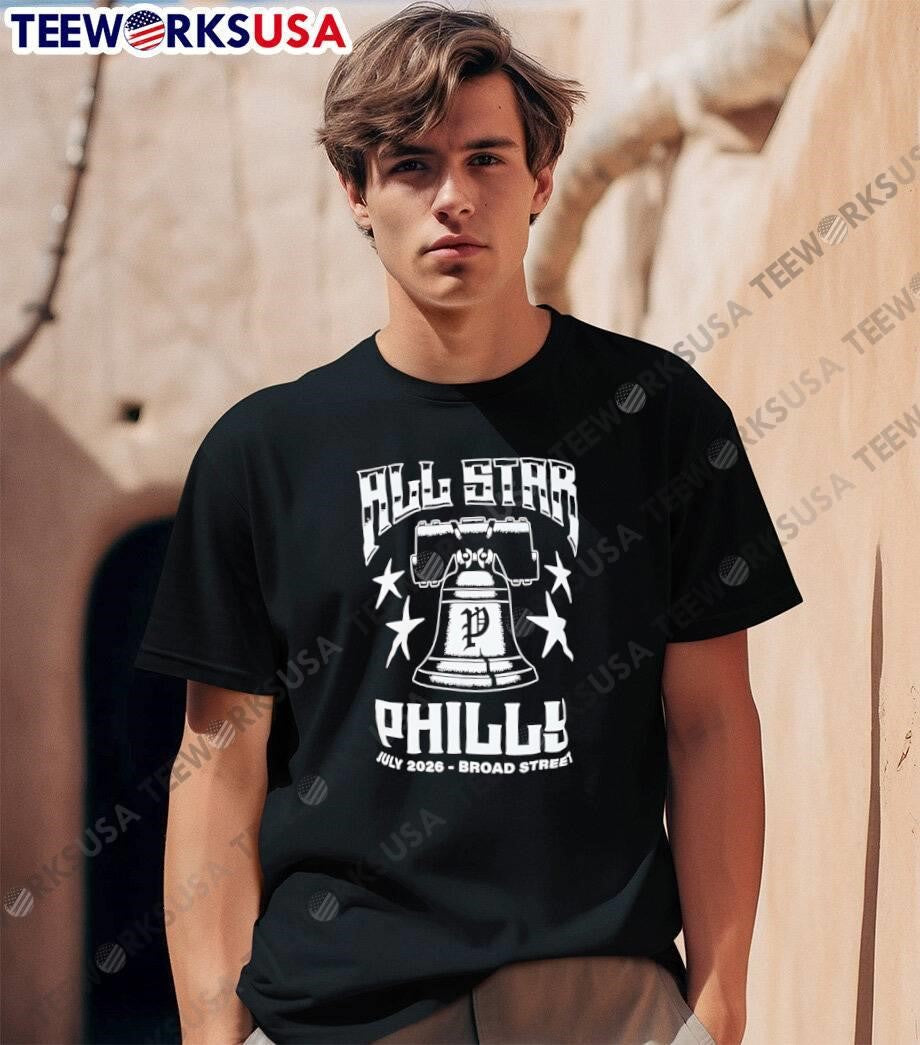 All Star Philly July 2026 Broad Street Philadelphia - Adult & Kids T-Shirts, Sweatshirts & Hoodies apparel design preview 1