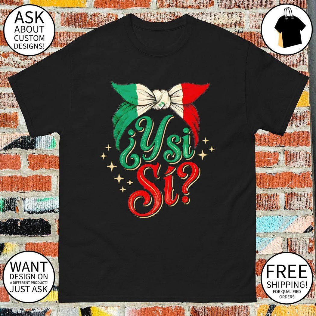 Y Si Mexico Soccer World Cup 2026 Fifa logo - Adult & Kids T-Shirts, Sweatshirts & Hoodies apparel design preview 1