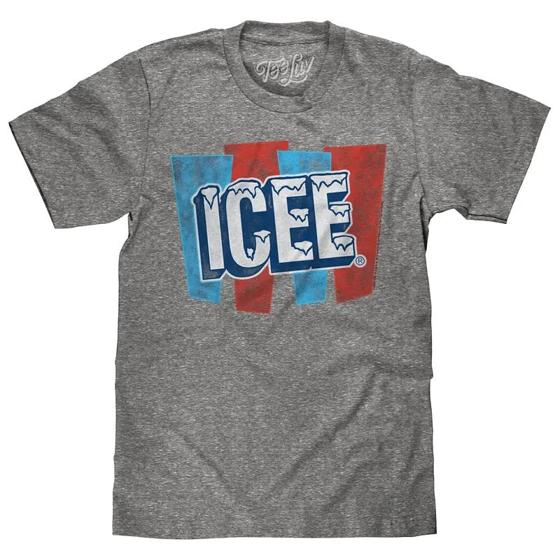 ICEE Faded Logo Gray - Adult & Kids T-Shirts, Sweatshirts & Hoodies apparel design preview 1