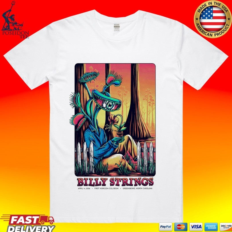 Billy Strings April 14 2026 First Horizon Coliseum In - Adult & Kids T-Shirts, Sweatshirts & Hoodies apparel design preview 1