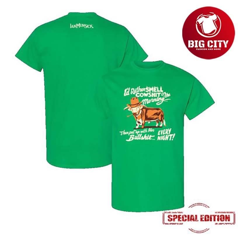 Ian Munsick Cow Shit Two Sided - Adult & Kids T-Shirts, Sweatshirts & Hoodies apparel design preview 1