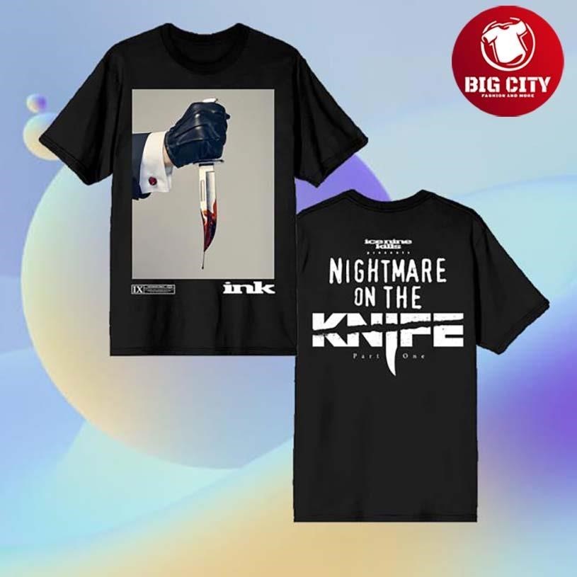 Ice Nine Kills Psycho's Only Nightmare On The Knife - Adult & Kids T-Shirts, Sweatshirts & Hoodies apparel design preview 1