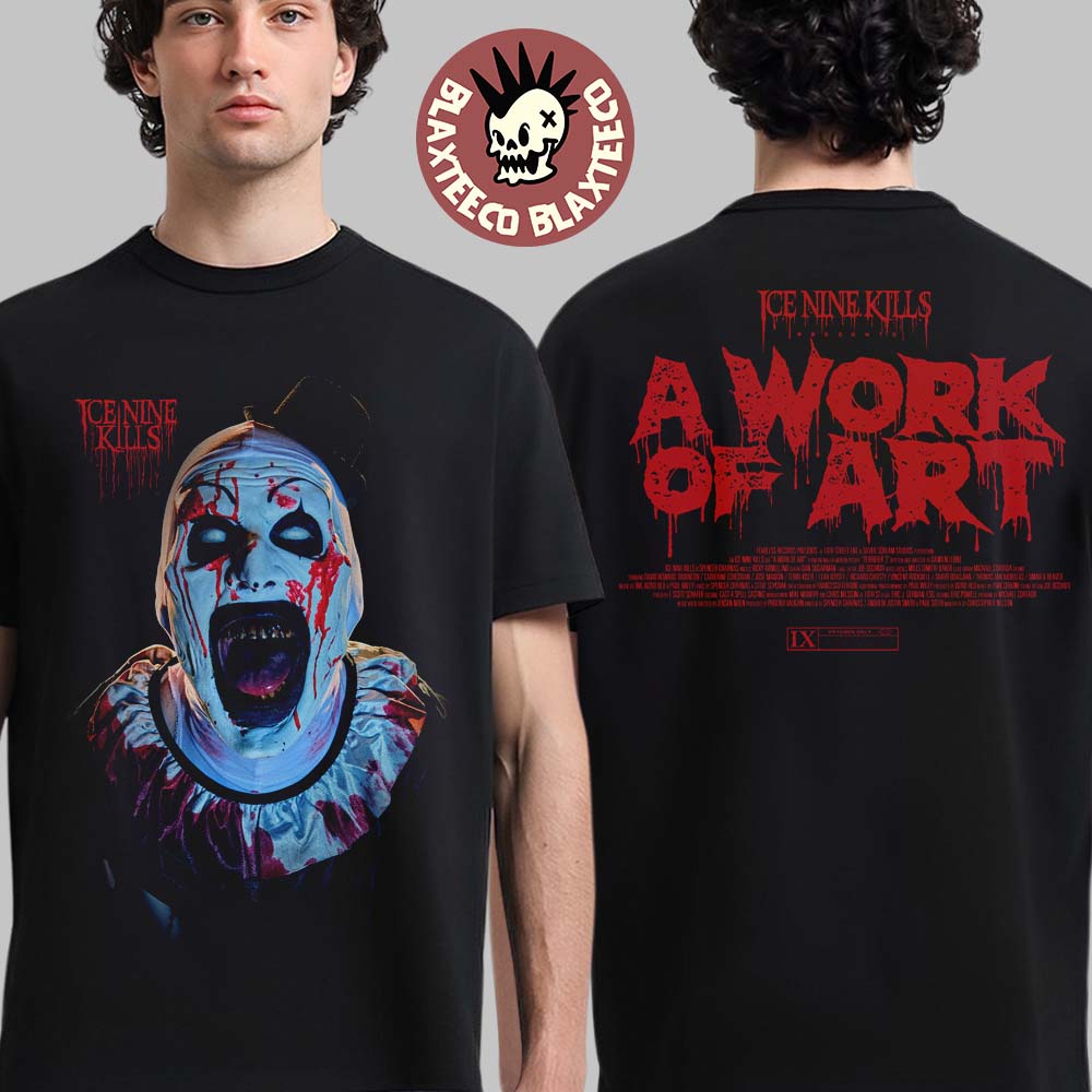 Ice Nine Kills Silver Scream Con London 2025 A Work - Adult & Kids T-Shirts, Sweatshirts & Hoodies apparel design preview 1