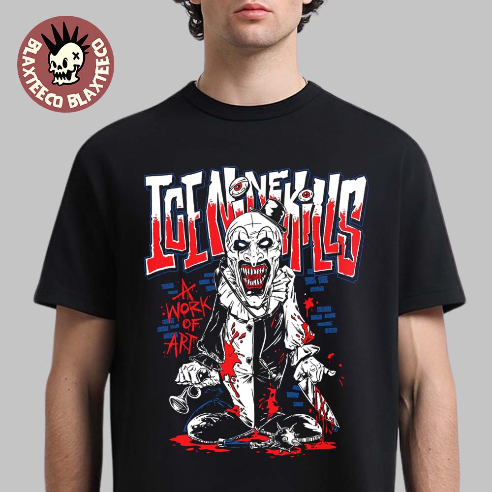 Ice Nine Kills Silver Scream Con London 2025 A Work - Adult & Kids T-Shirts, Sweatshirts & Hoodies apparel design preview 1