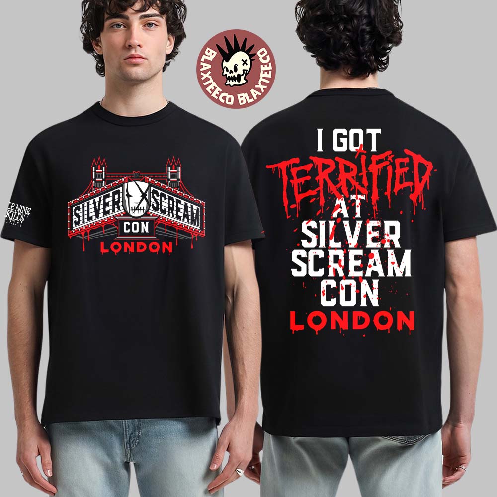 Ice Nine Kills Silver Scream Con London 2025 Event I - Adult & Kids T-Shirts, Sweatshirts & Hoodies apparel design preview 1