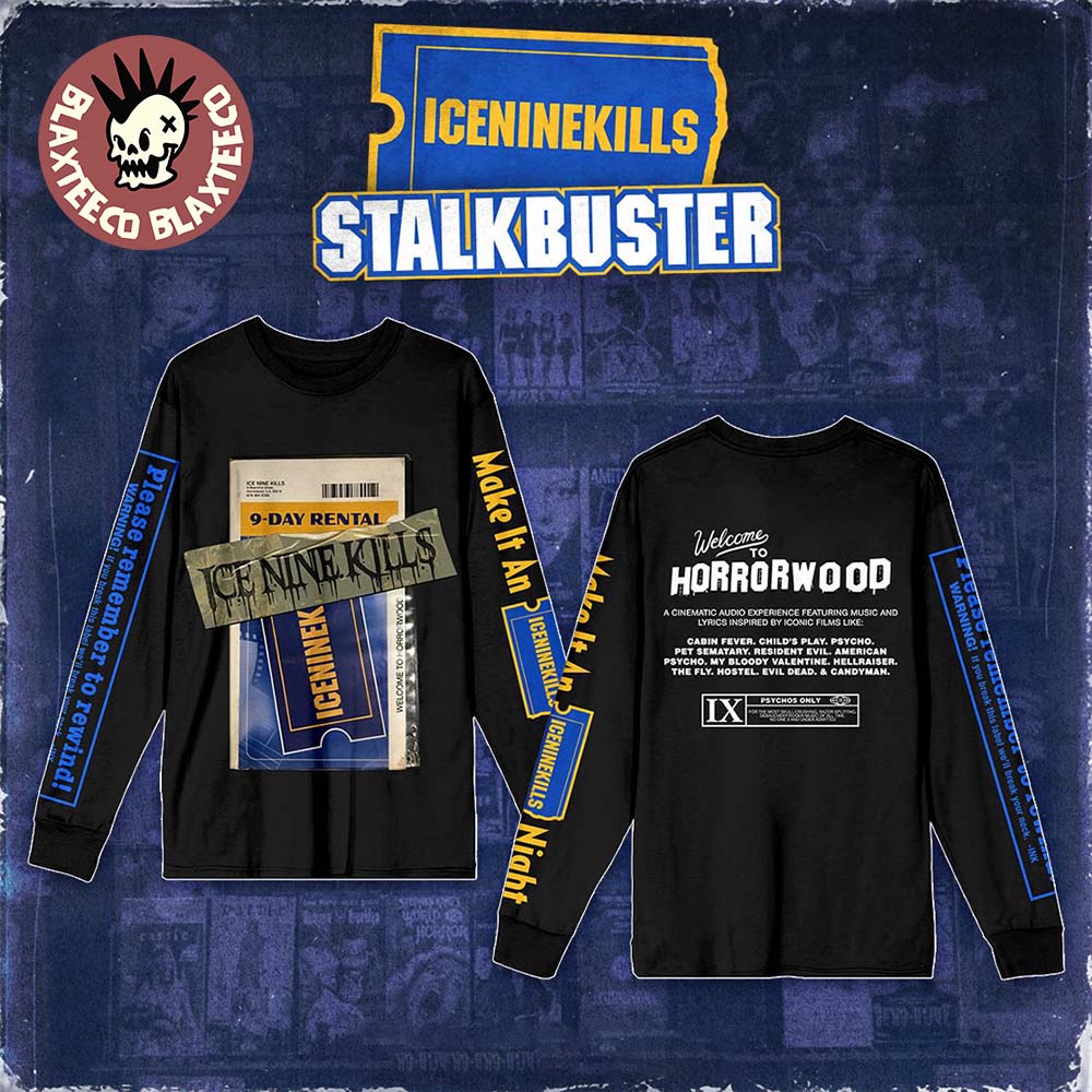 Ice Nine Kills Stalk Buster Night Mare On The Ninth 9 - Adult & Kids T-Shirts, Sweatshirts & Hoodies apparel design preview 1