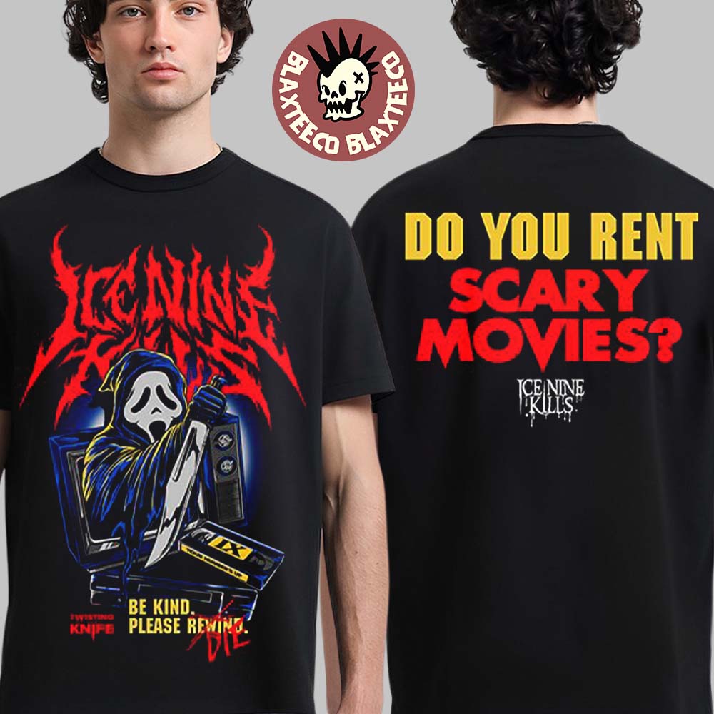 Ice Nine Kills Stalk Buster Night Mare On The Ninth - Adult & Kids T-Shirts, Sweatshirts & Hoodies apparel design preview 1