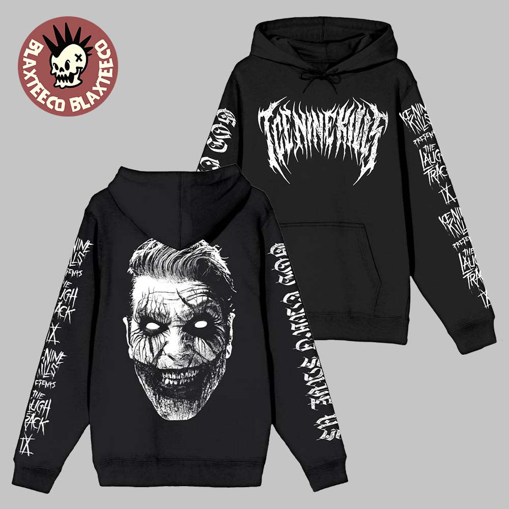 Ice Nine Kills The Laugh Track Black Metal Friday - Adult & Kids T-Shirts, Sweatshirts & Hoodies apparel design preview 1