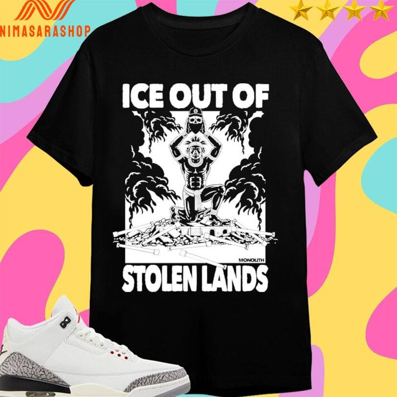 Ice Out Of Stolen Land Monolith - Adult & Kids T-Shirts, Sweatshirts & Hoodies apparel design preview 1
