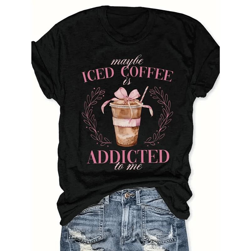 Iced Coffee Printed Lightweight Comfortable Casual - Adult & Kids T-Shirts, Sweatshirts & Hoodies apparel design preview 1