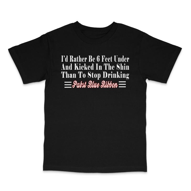 Id Rather Be Six Feet Under Custom Printed - Adult & Kids T-Shirts, Sweatshirts & Hoodies apparel design preview 1