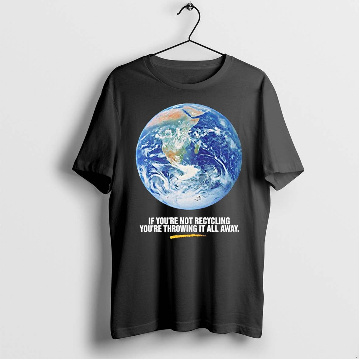 If Youre Not Recycling Throwing It All Away Sweater - Adult & Kids T-Shirts, Sweatshirts & Hoodies apparel design preview 1
