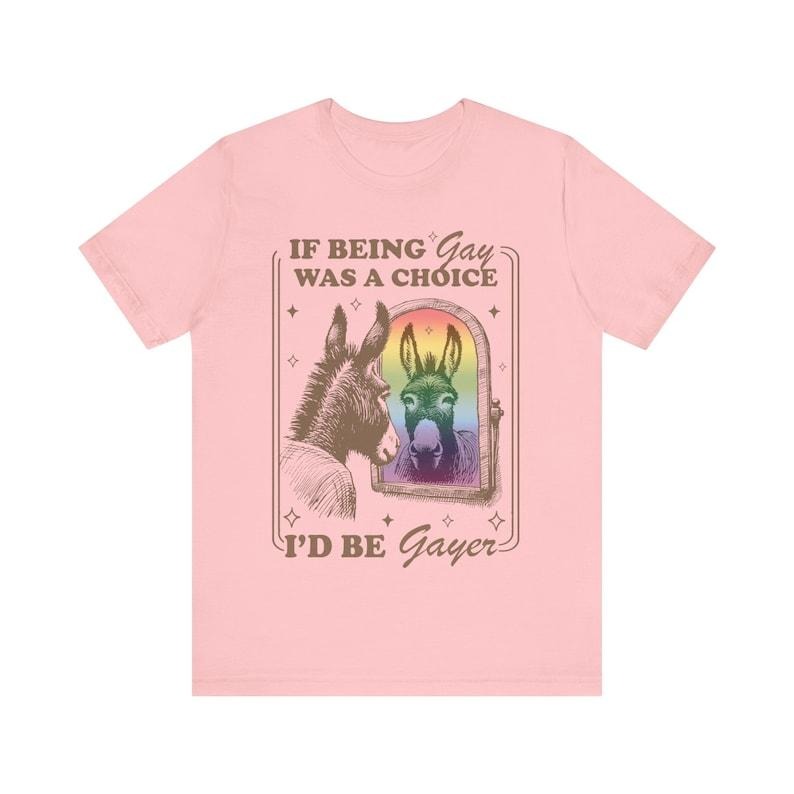 If Being Gay Was Choice Id Be Gayer Pride Funny - Adult & Kids T-Shirts, Sweatshirts & Hoodies apparel design preview 1