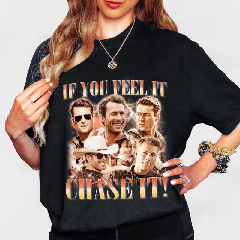 If You Feel Chase Glen Powell Tyler Owens Twisters - Adult & Kids T-Shirts, Sweatshirts & Hoodies apparel design preview 1
