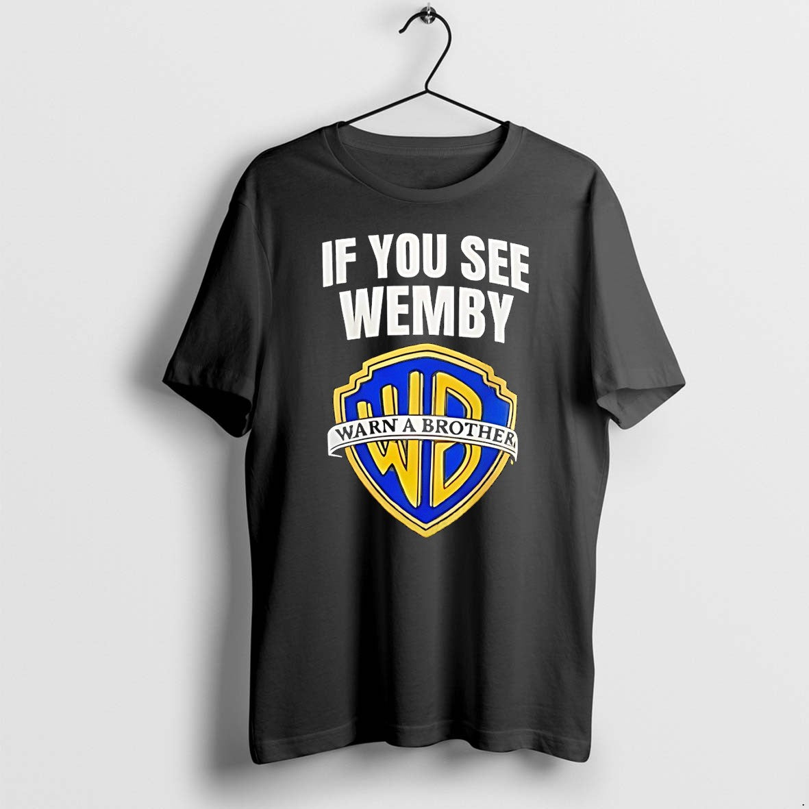 If You See Wemby Warn A Brother Spurs Sweater Jpg - Adult & Kids T-Shirts, Sweatshirts & Hoodies apparel design preview 1