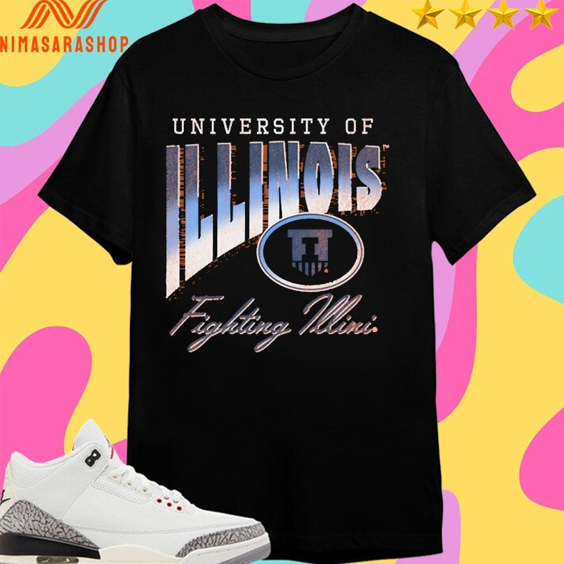 Illinois Fighting Illini Football University Of - Adult & Kids T-Shirts, Sweatshirts & Hoodies apparel design preview 1