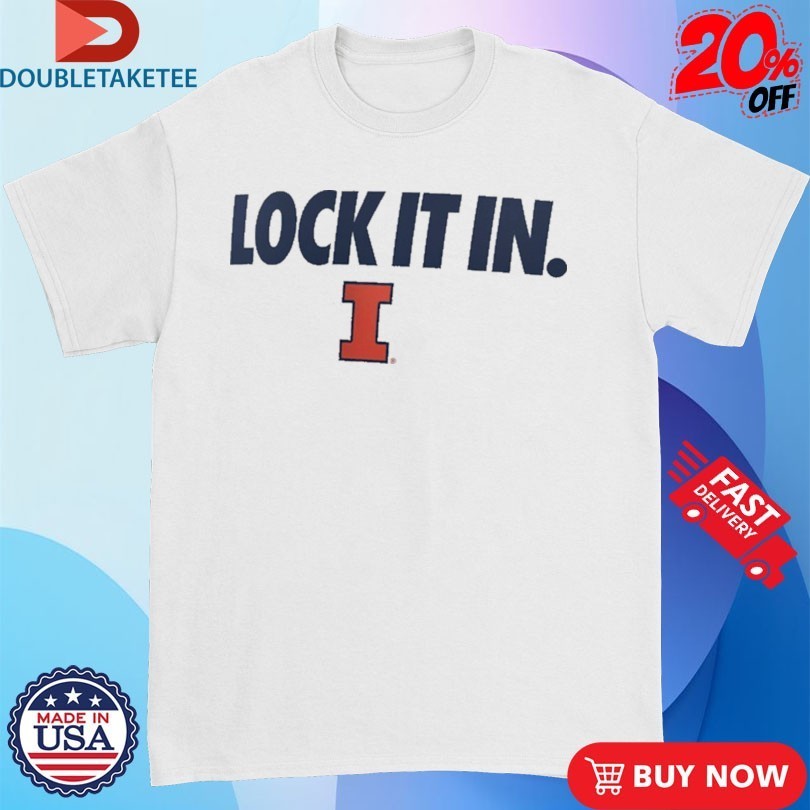 Illinois Fighting Illini Lock It In - Adult & Kids T-Shirts, Sweatshirts & Hoodies apparel design preview 1