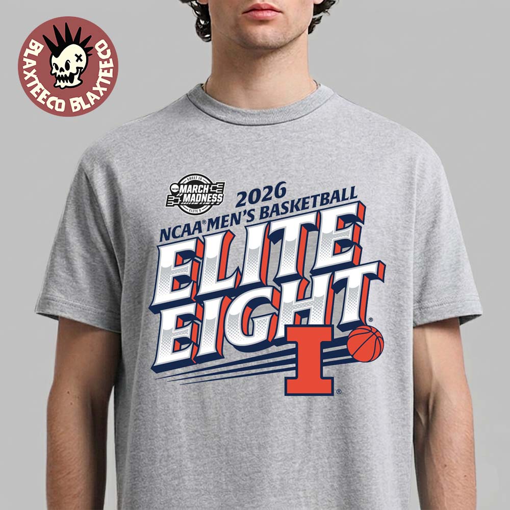 Illinois Fighting Illini Men's Basketball 2026 NCAA - Adult & Kids T-Shirts, Sweatshirts & Hoodies apparel design preview 1