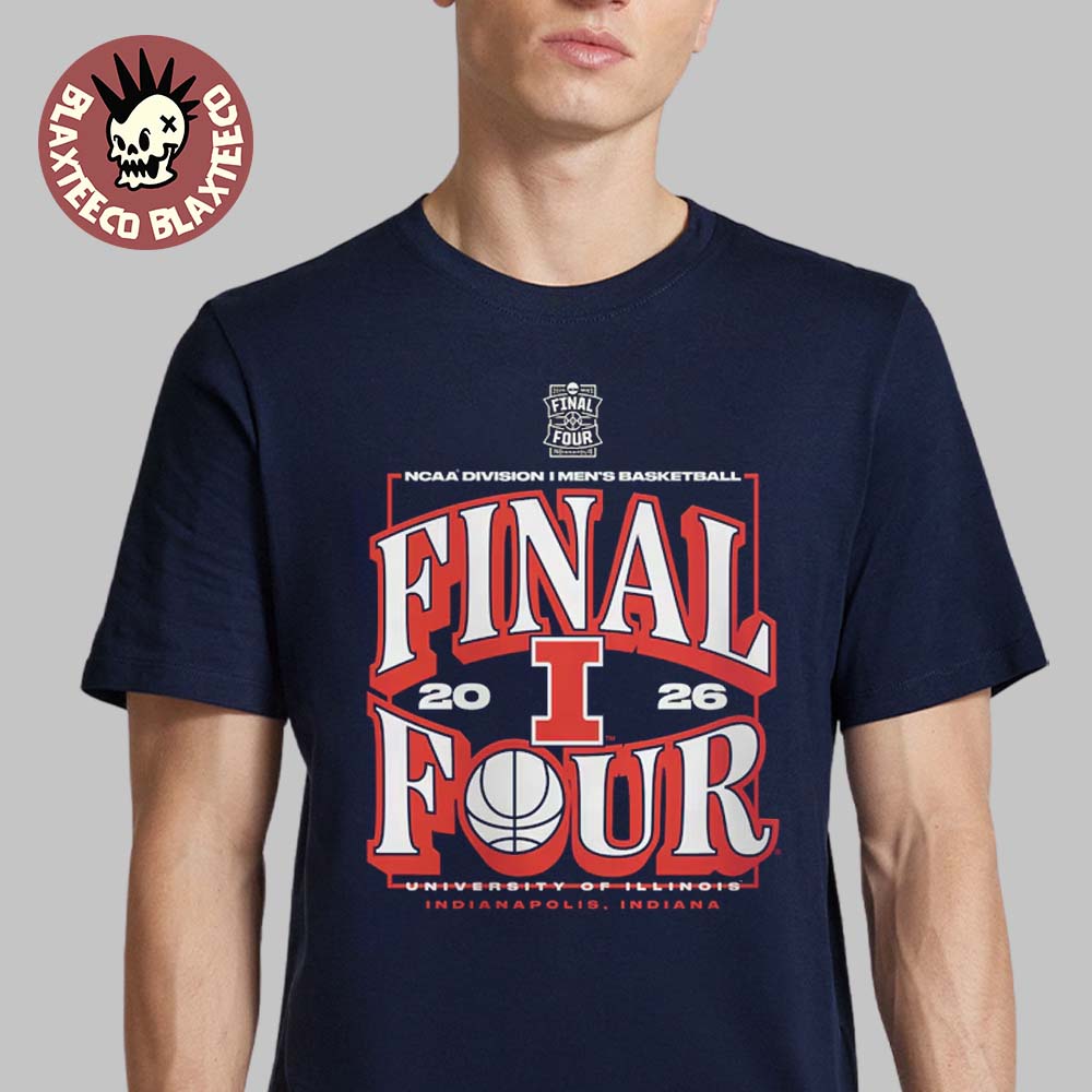 Illinois Fighting Illini Men's Basketball 2026 NCAA - Adult & Kids T-Shirts, Sweatshirts & Hoodies apparel design preview 1