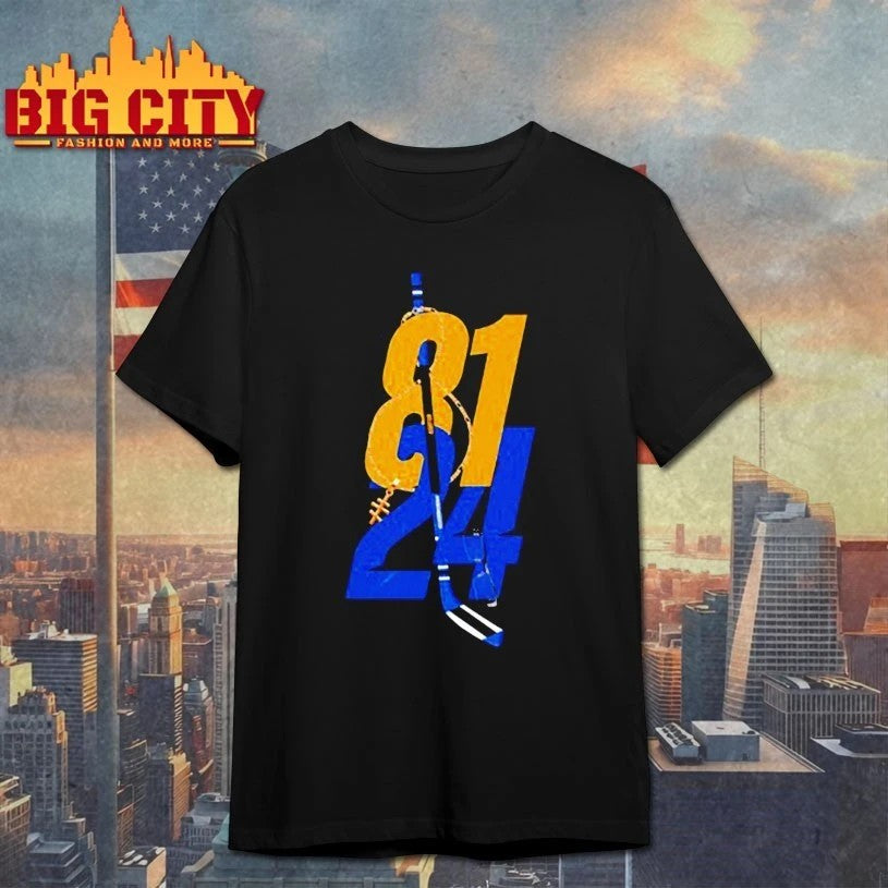 Ilya rozanov 81 and shane hollander 24 - Adult & Kids T-Shirts, Sweatshirts & Hoodies apparel design preview 1