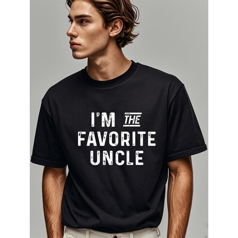 Im Favorite Uncle Humor Funny Crew Neck Graphicng - Adult & Kids T-Shirts, Sweatshirts & Hoodies apparel design preview 1