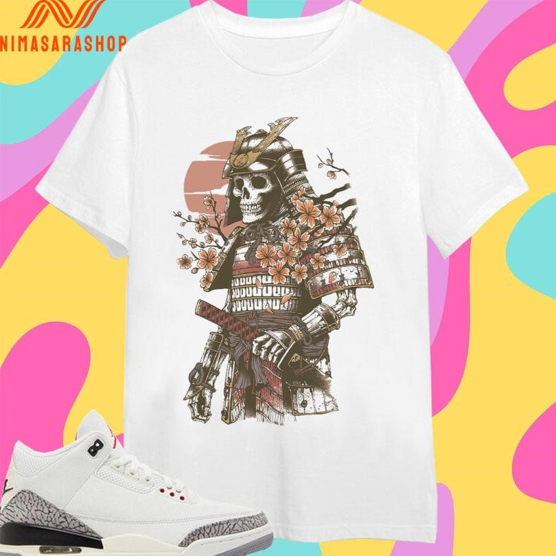 Immortal Warrior Samurai Skeleton - Adult & Kids T-Shirts, Sweatshirts & Hoodies apparel design preview 1