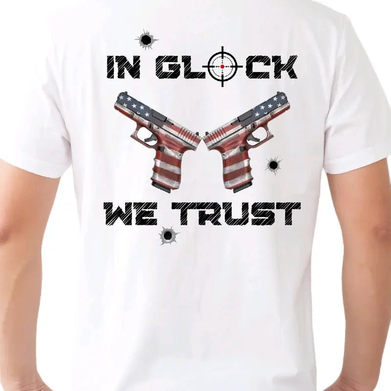 Glock We Trust Menswear Top Streetwear Casual - Adult & Kids T-Shirts, Sweatshirts & Hoodies apparel design preview 1