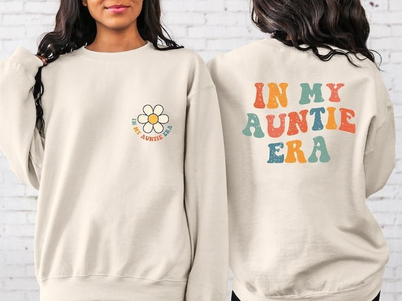 My Auntie Era Aunt Cool Favorite Niece - Adult & Kids T-Shirts, Sweatshirts & Hoodies apparel design preview 1