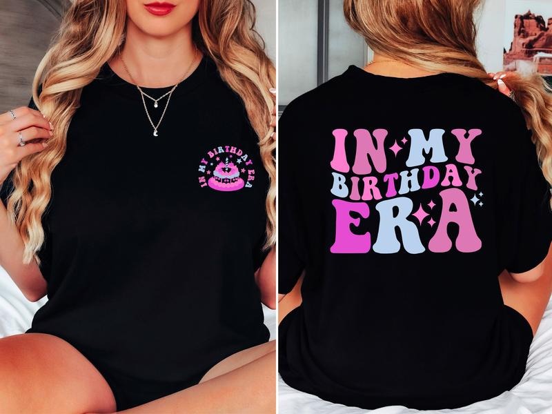 My Era Woman Party Retro Girl Front Back Wife Concert - Adult & Kids T-Shirts, Sweatshirts & Hoodies apparel design preview 1