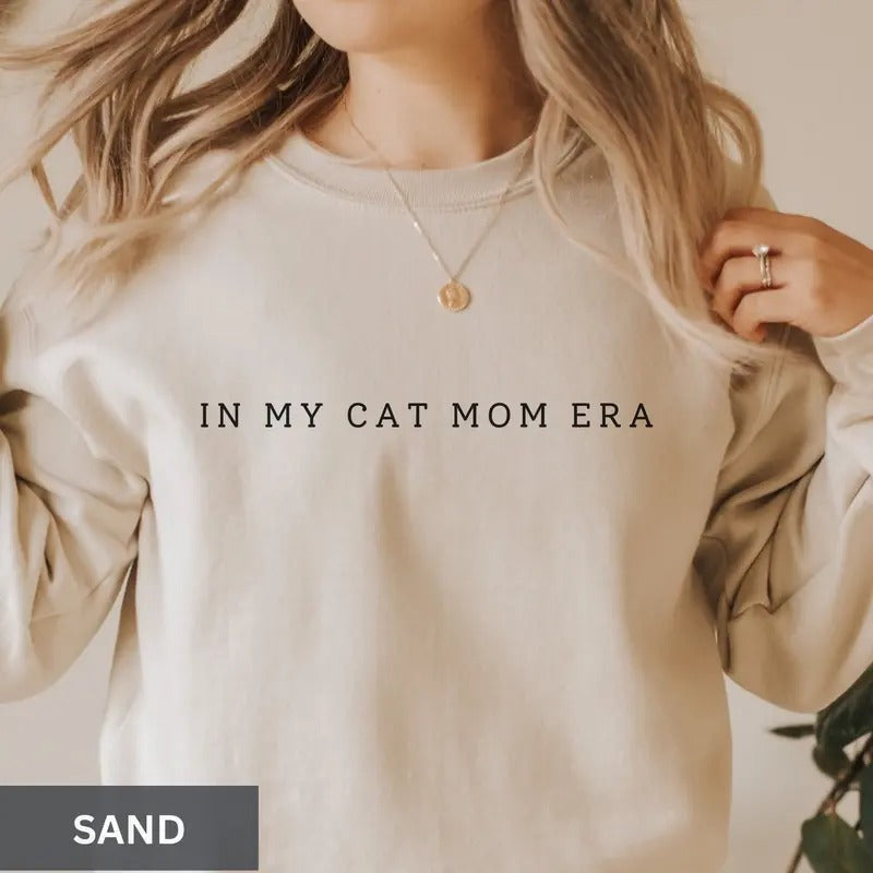 My Cat Mom Era Lover Pet - Adult & Kids T-Shirts, Sweatshirts & Hoodies apparel design preview 1