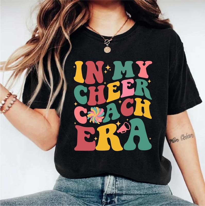 My Cheer Coach Era Cheerleading Team Cheerleader - Adult & Kids T-Shirts, Sweatshirts & Hoodies apparel design preview 1