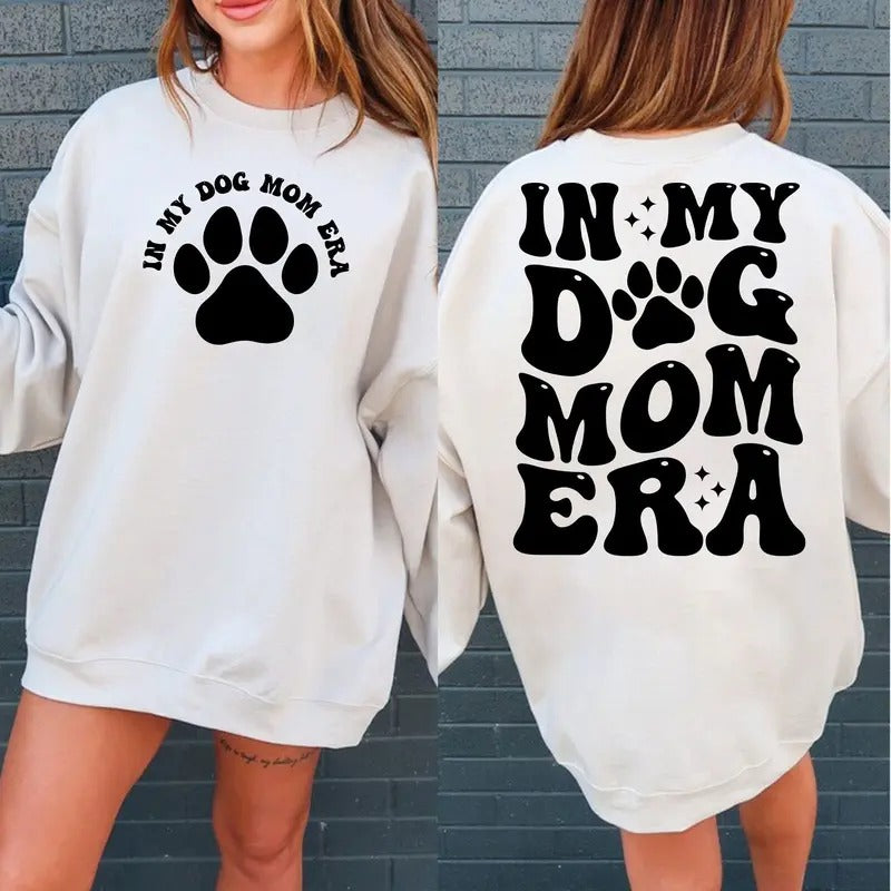 My Dog Mom Era Svg Pngdog Pngfunny Svgdog Mama Lover - Adult & Kids T-Shirts, Sweatshirts & Hoodies apparel design preview 1