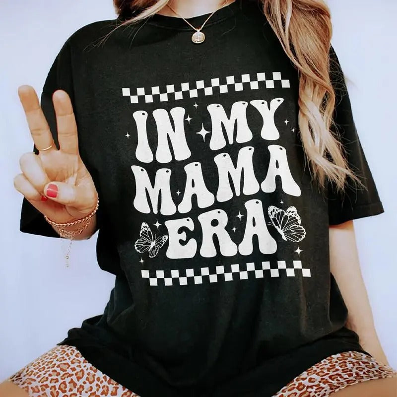 My Mama Era Mom Life Cute Printed Vintage Groovy - Adult & Kids T-Shirts, Sweatshirts & Hoodies apparel design preview 1