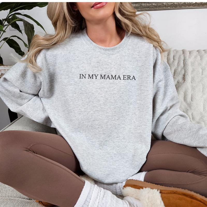 My Mama Era Mom EMB - Adult & Kids T-Shirts, Sweatshirts & Hoodies apparel design preview 1