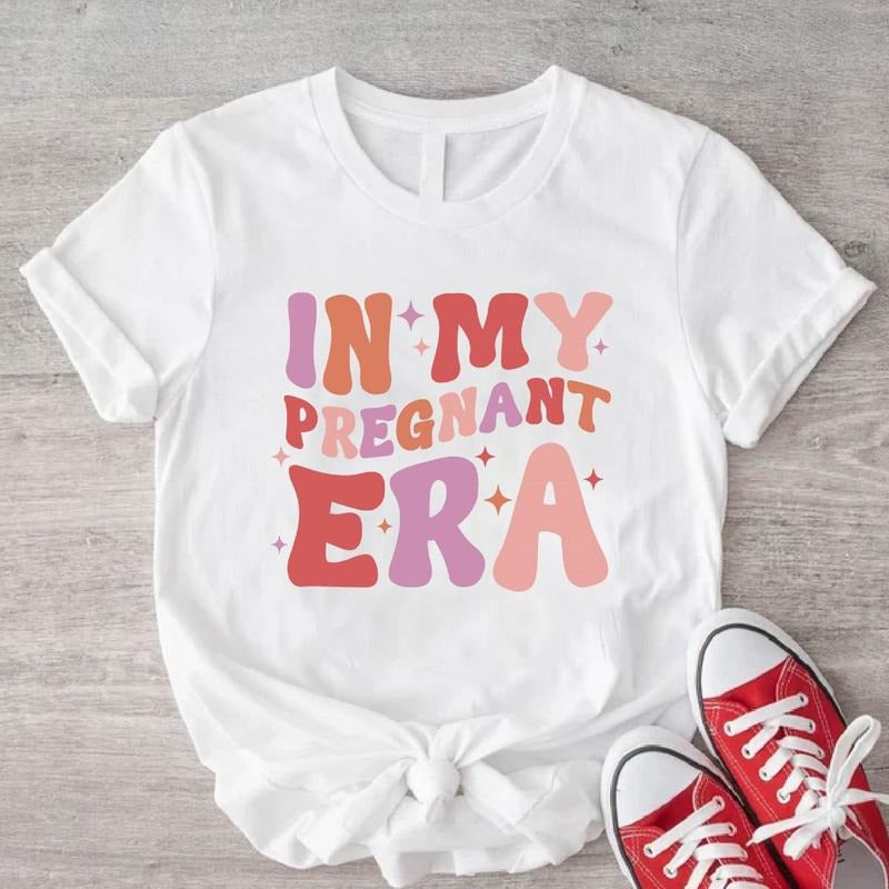 My Pregnant Era Baby Announcement Maternity Pregnancy - Adult & Kids T-Shirts, Sweatshirts & Hoodies apparel design preview 1