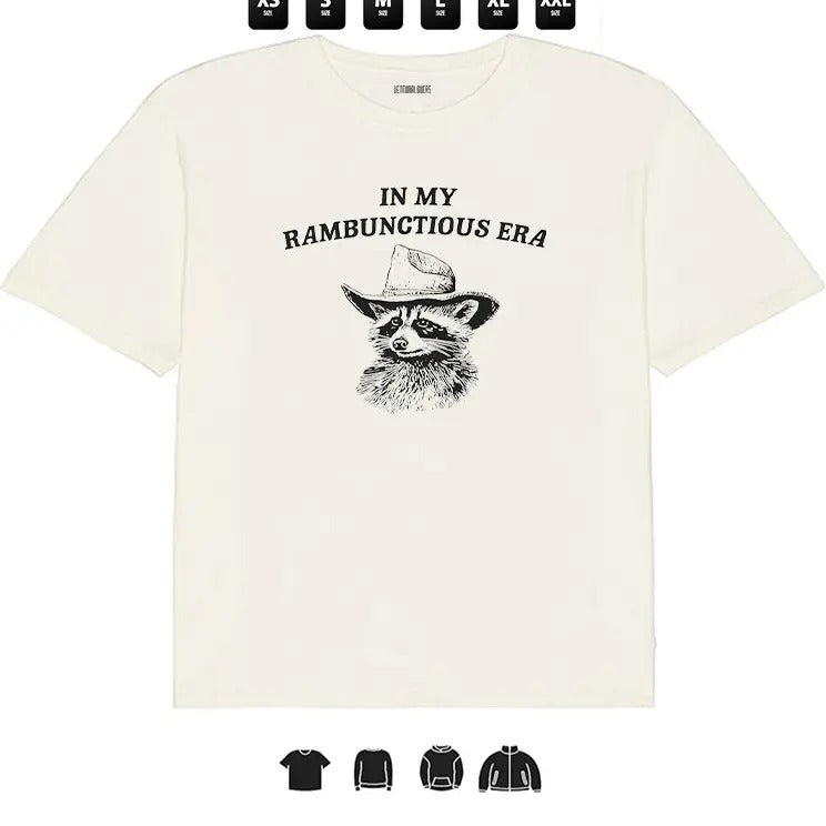 My Rambunctious Era Heavy Taped Neck - Adult & Kids T-Shirts, Sweatshirts & Hoodies apparel design preview 1