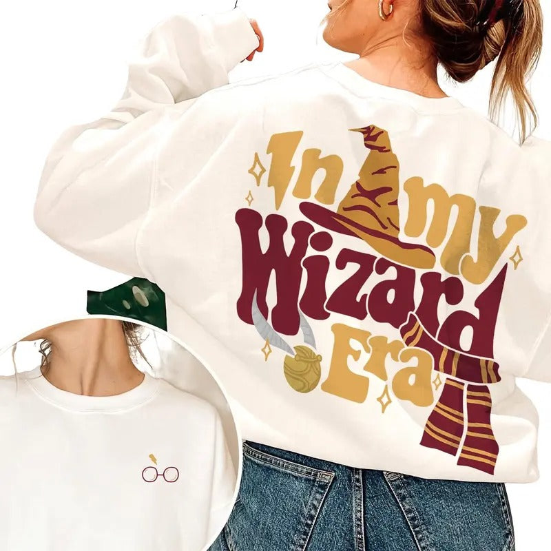 My Wizard Era School Wizarding World Funny Potter - Adult & Kids T-Shirts, Sweatshirts & Hoodies apparel design preview 1