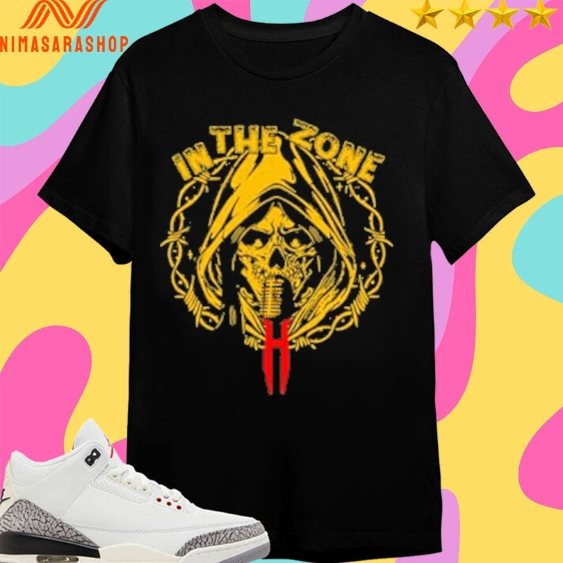 In The Zone Reaper With Hood - Adult & Kids T-Shirts, Sweatshirts & Hoodies apparel design preview 1