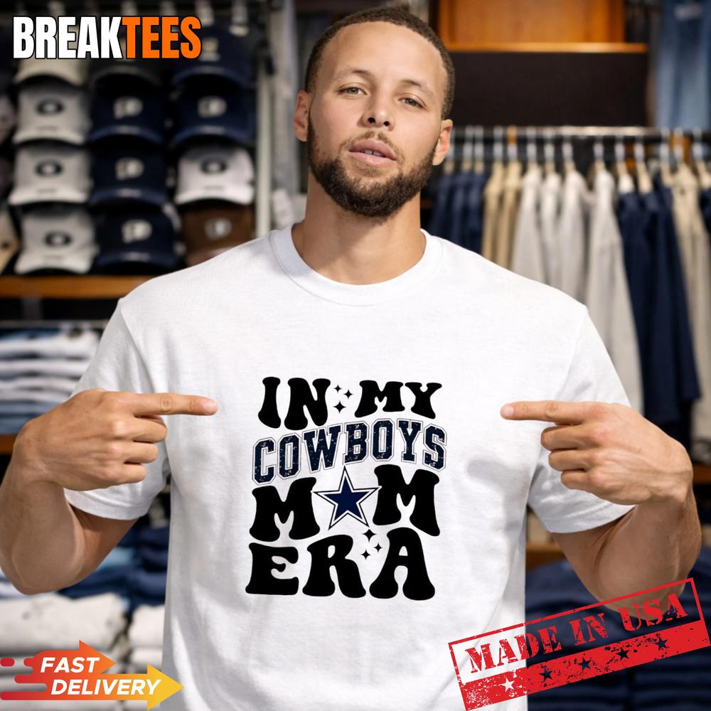 In my Dallas Cowboys Football Mom Era - Adult & Kids T-Shirts, Sweatshirts & Hoodies apparel design preview 1